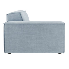 Restore Sky Performance Fabric Upholstered Left-Facing Modular Lounge Chair - Ornate Home