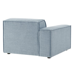 Restore Sky Performance Fabric Upholstered Left-Facing Modular Lounge Chair - Ornate Home