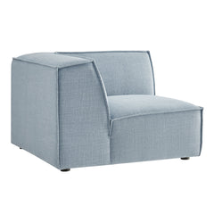 Restore Sky Performance Fabric Upholstered Modular Corner Chair - Ornate Home