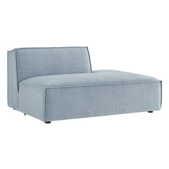 Restore Sky Performance Fabric Upholstered Right-Facing Armless Modular Chaise - Ornate Home
