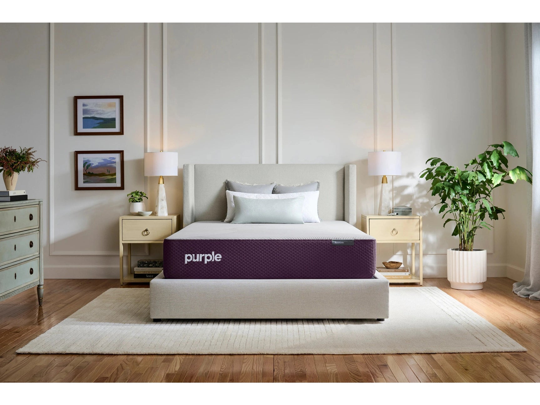 Restore Soft Grey California King Mattress - Ornate Home