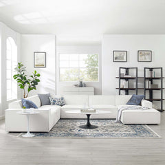 Restore White 7-Piece Sectional Sofa - Ornate Home
