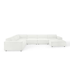 Restore White 7-Piece Sectional Sofa - Ornate Home