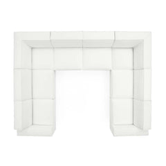 Restore White 8-Piece Sectional Sofa - Ornate Home