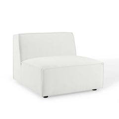 Restore White Sectional Sofa Armless Chair - Ornate Home