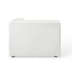Restore White Sectional Sofa Corner Chair - Ornate Home