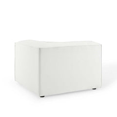 Restore White Sectional Sofa Corner Chair - Ornate Home