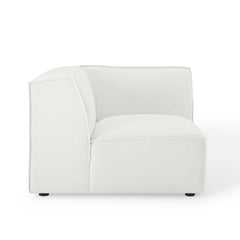 Restore White Sectional Sofa Corner Chair - Ornate Home