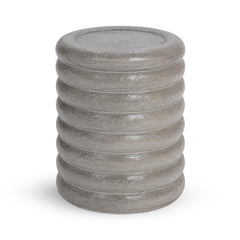 Reva Athena Gray Outdoor End Table - Ornate Home