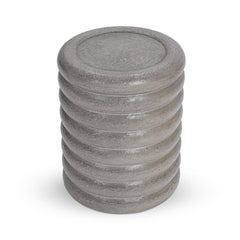Reva Athena Gray Outdoor End Table - Ornate Home