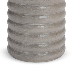 Reva Athena Gray Outdoor End Table - Ornate Home