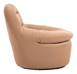 Reva Tan Swivel Chair - Ornate Home