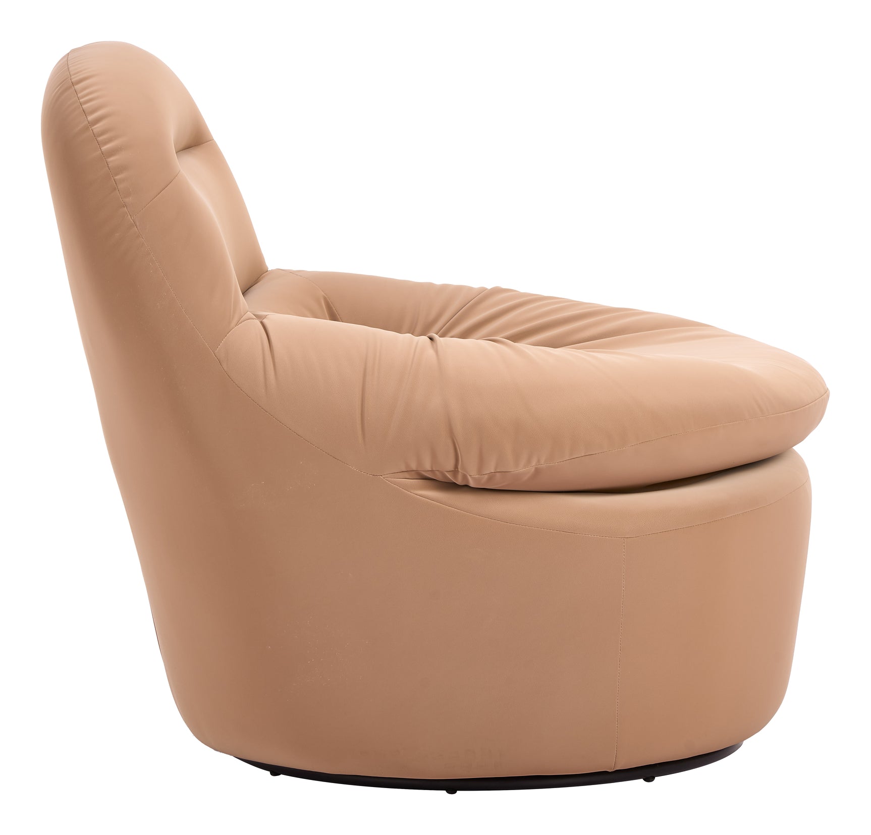 Reva Tan Swivel Chair - Ornate Home