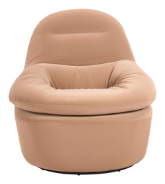 Reva Tan Swivel Chair - Ornate Home