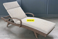 Revare Beach Beige Chaise Seat Cushion - Ornate Home