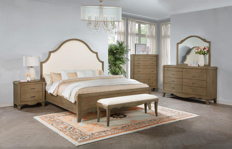 Revello Washed Mango 67-inch California King Panel Bed - Ornate Home