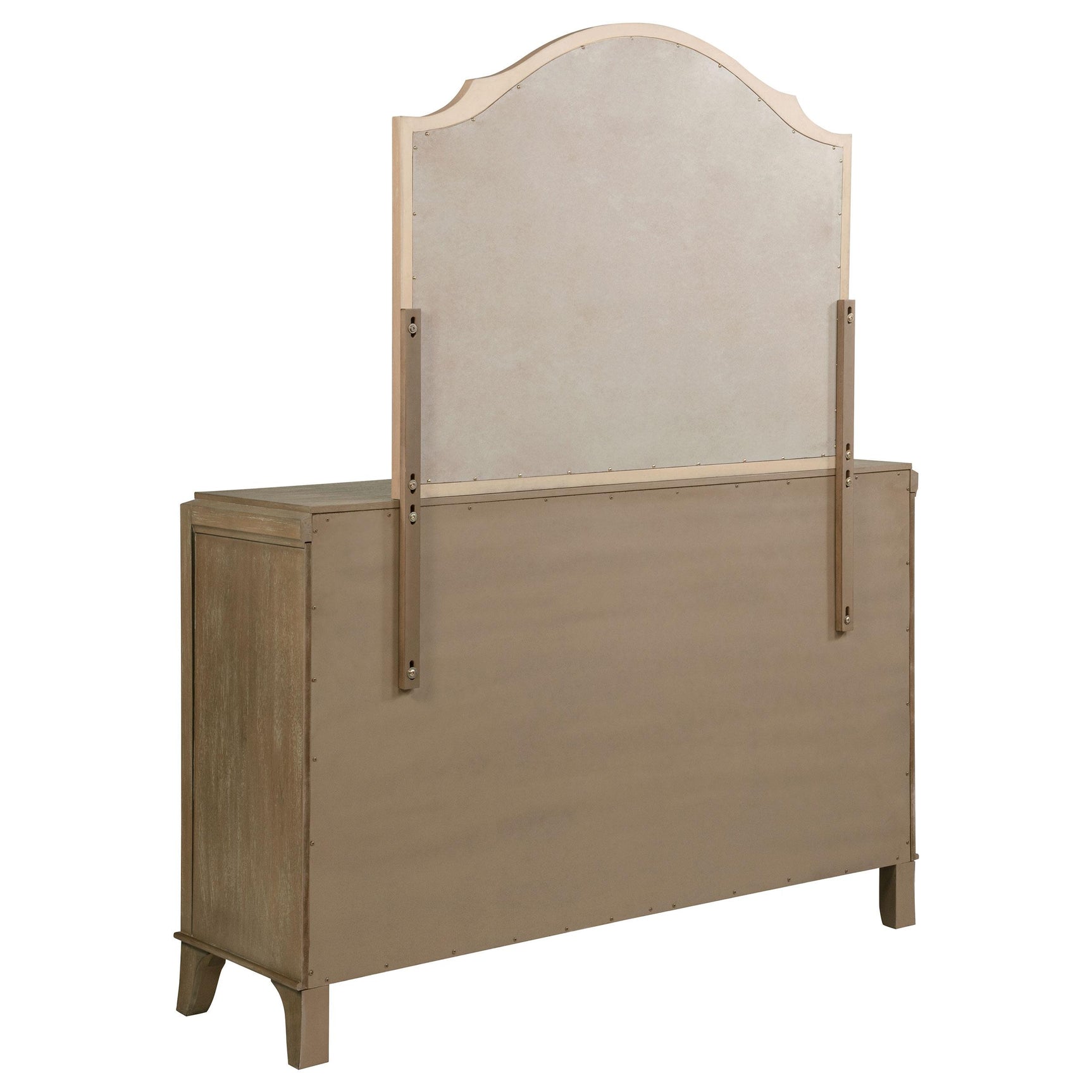 Revello Washed Mango 8-drawer Bedroom Dresser with Mirror - Ornate Home