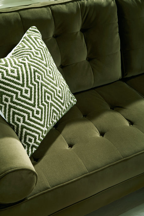 Reveon Lakes Olive Loveseat - Ornate Home