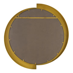 Reverse Bronze Round Mirror - Ornate Home