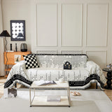 Reversible Chenille Sofa Covers for Pets, Large Throw Blanket for Couch, Blanket on The Sofa - Ornate Home