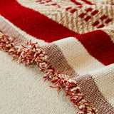 Reversible Herringbone Sofa Cover, 2-in-1 Classic British Throw Blanket for Couch - Ornate Home