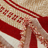 Reversible Herringbone Sofa Cover, 2-in-1 Classic British Throw Blanket for Couch - Ornate Home