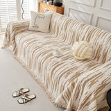 Reversible Sofa Throw Blanket, Couch Cover Sofa Slipcover for Most Shape Sofas - Ornate Home