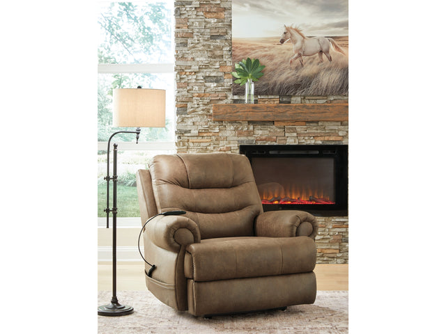 Revived and Restored Earth Power Lift Recliner - Ornate Home