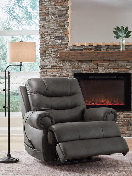 Revived and Restored Granite Power Lift Recliner - Ornate Home