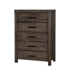 Rexburg Wire-Brushed Rustic Brown Chest - Ornate Home