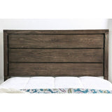 Rexburg Wire-Brushed Rustic Brown E.King Bed - Ornate Home