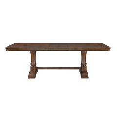 Rexford Cherry/Gray 5-Piece Dining Table Set - Ornate Home