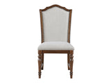Rexford Cherry/Gray Side Chair (Set of 2) - Ornate Home