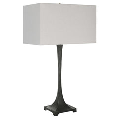 Reydan Black Tapered Iron Table Lamp - Ornate Home