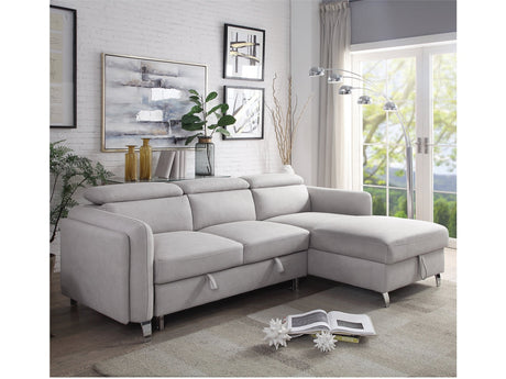 Reyes Beige Sectional Sofa - Ornate Home