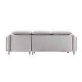 Reyes Beige Sectional Sofa - Ornate Home