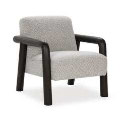 Reyna Black/White Accent Chair
