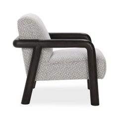 Reyna Black/White Accent Chair