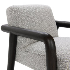 Reyna Black/White Accent Chair