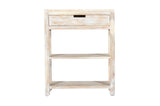 Reynolds White Wash Accent Table - Ornate Home