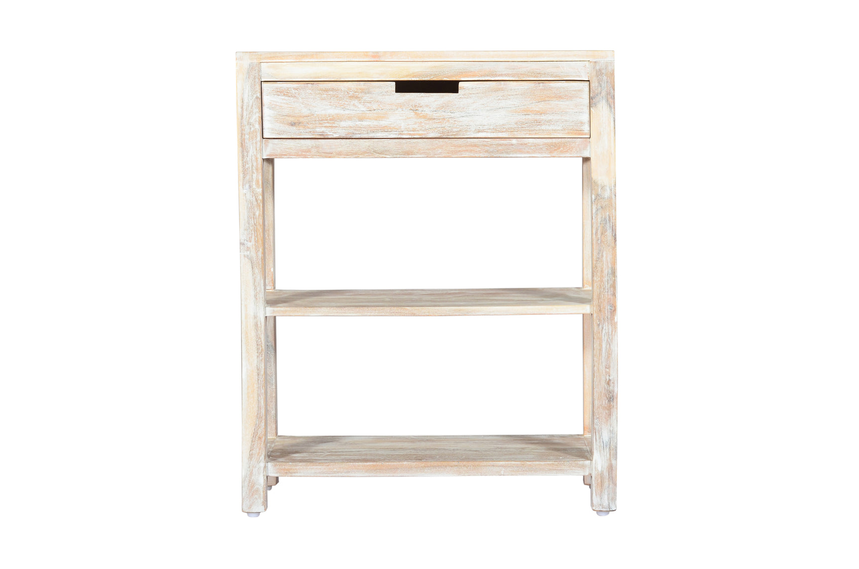 Reynolds White Wash Accent Table - Ornate Home