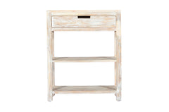 Reynolds White Wash Accent Table - Ornate Home