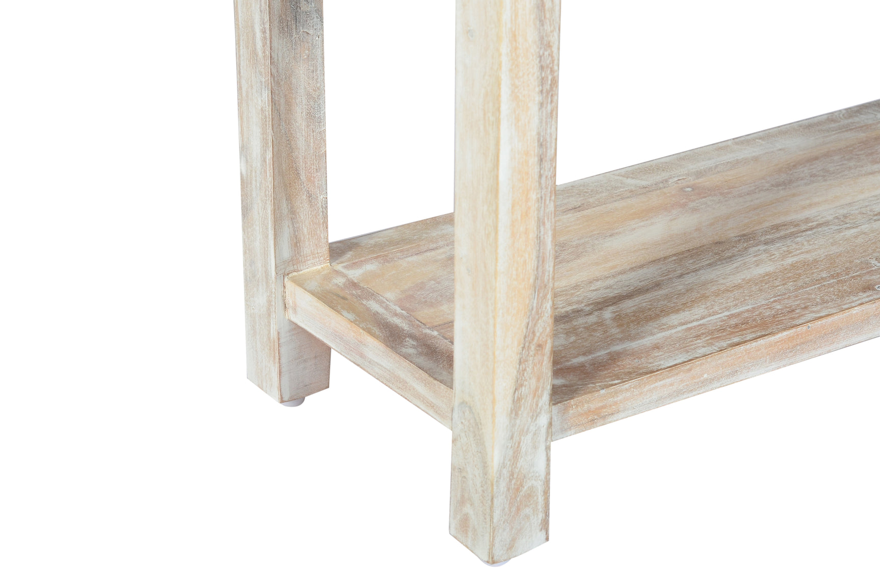 Reynolds White Wash Accent Table - Ornate Home