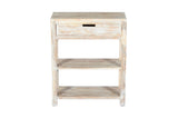 Reynolds White Wash Accent Table - Ornate Home
