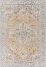 Reza Mustard Washable Rug - Clearance - Ornate Home