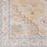 Reza Mustard Washable Rug - Clearance - Ornate Home