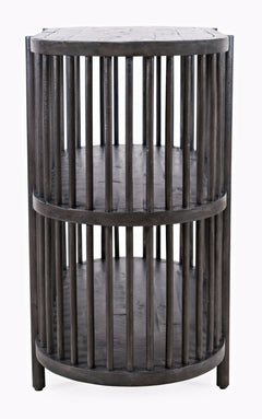 Rhapsody Black Wash 36 Accent Console - Ornate Home