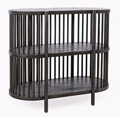 Rhapsody Black Wash 36 Accent Console - Ornate Home