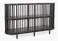 Rhapsody Black Wash 54 Accent Console - Ornate Home