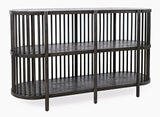 Rhapsody Black Wash 54 Accent Console - Ornate Home